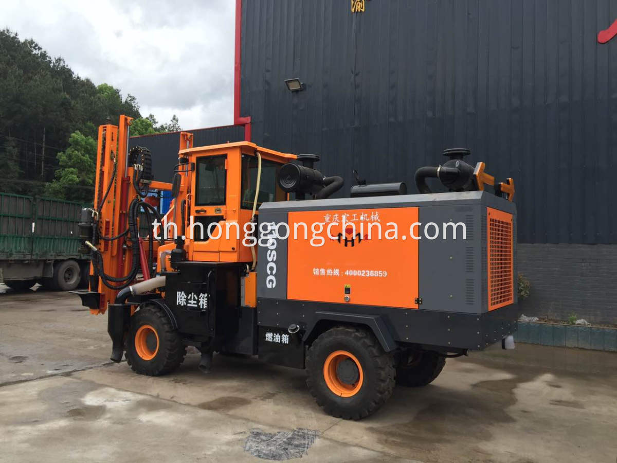 Hydraulic Petrol Pile Driver